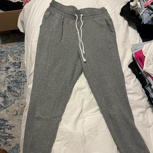grey joggers